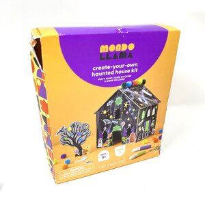 Mondo Llama Halloween Craft Tabletop Build Your Own Haunted House Kit Box As Is